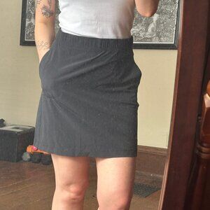 Eddie Bauer Black Travel Skirt